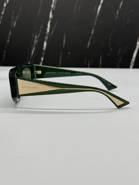 NEW BOTTEGA VENETA BV1277S 003 WOMEN GREEN SUNGLASSES main image 5